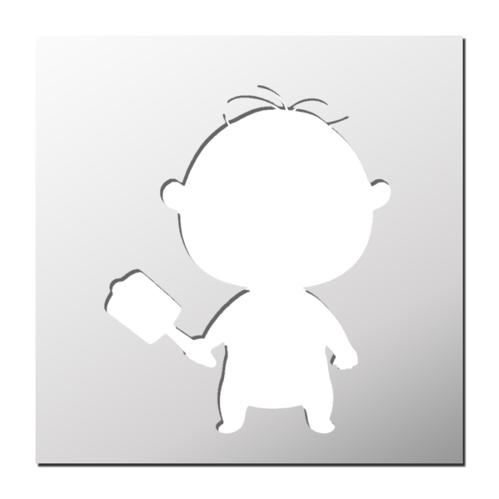 Pochoir Bébé