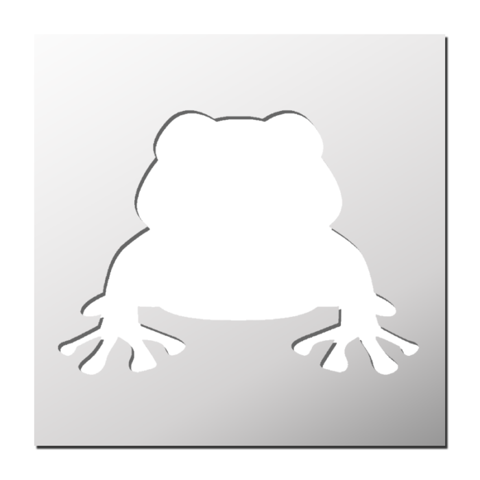 Pochoir Grenouille