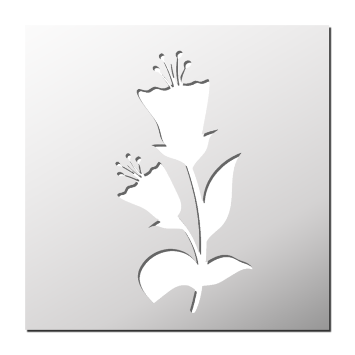 Pochoir Fleurs