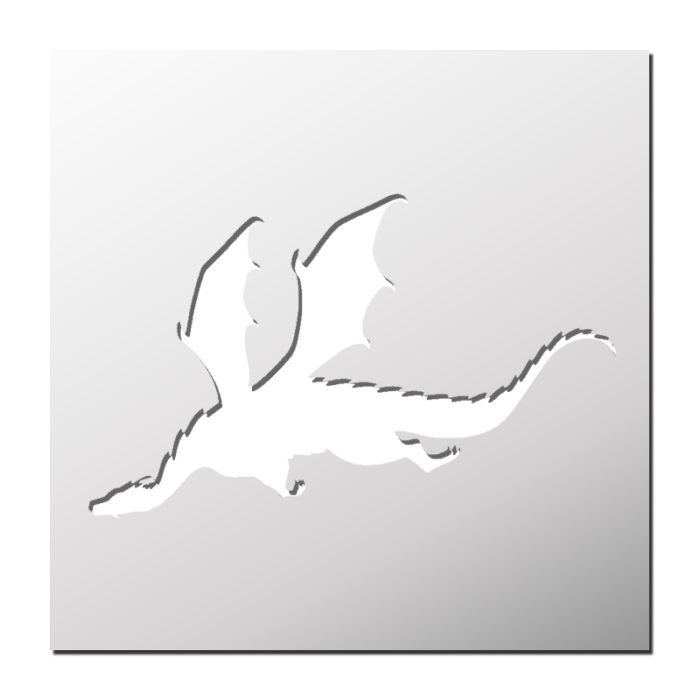 Pochoir Dragon