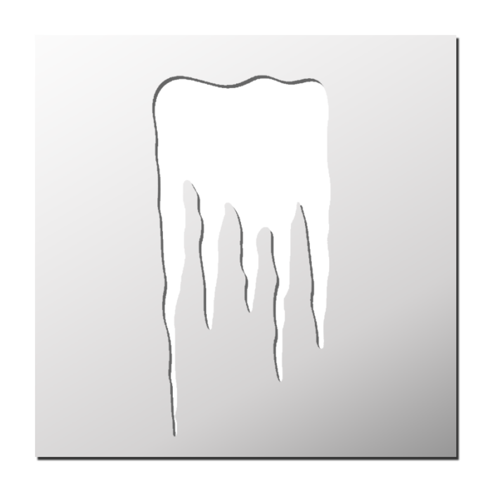 Pochoir Stalactite