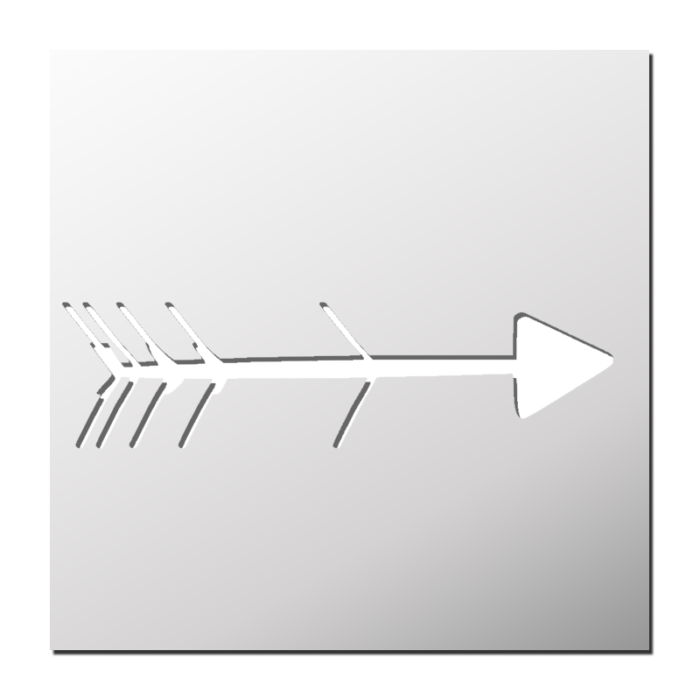 Pochoir Flèche