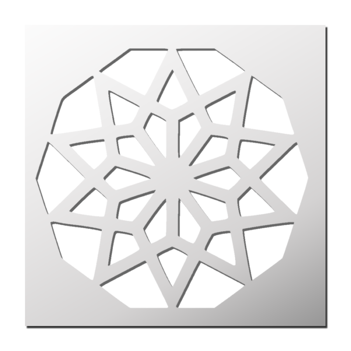 Pochoir Forme Géométrique