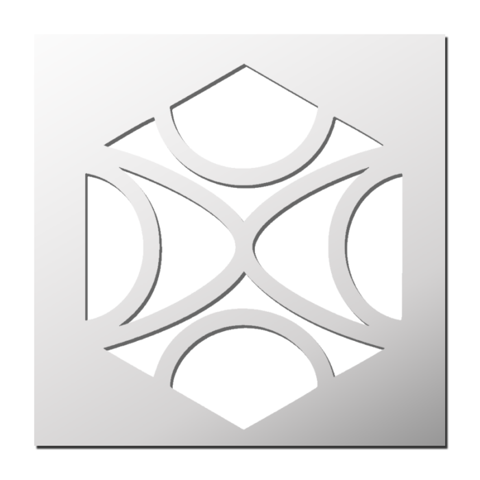 Pochoir Déco Géométrique