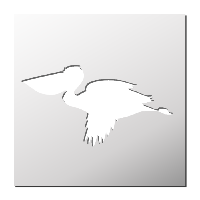 Pochoir Pélican