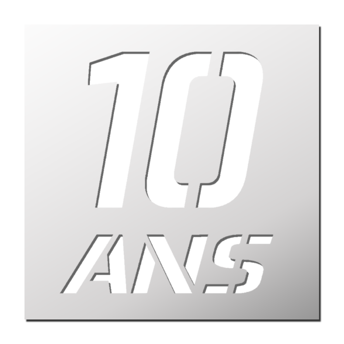 Pochoir Anniversaire 10 Ans 🎂