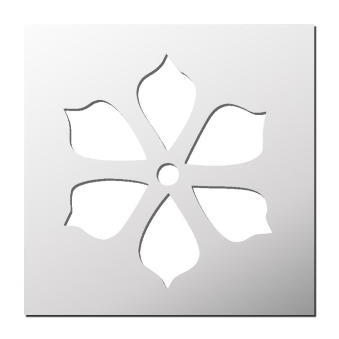Pochoir Fleur