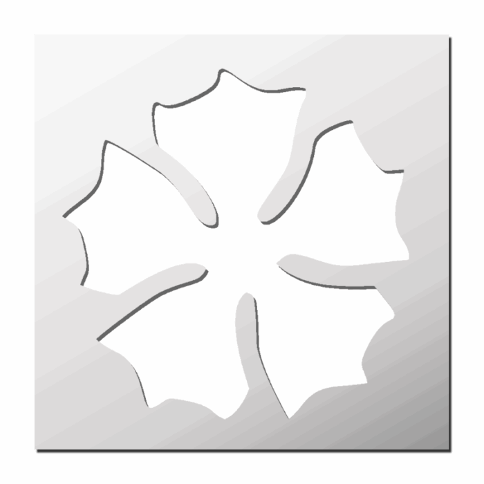 Pochoir Fleur