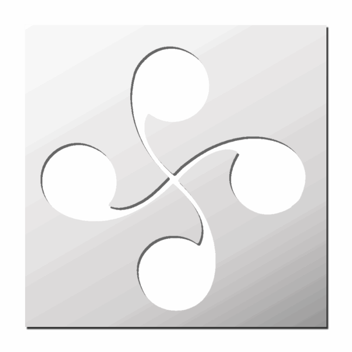 Pochoir Croix Basque
