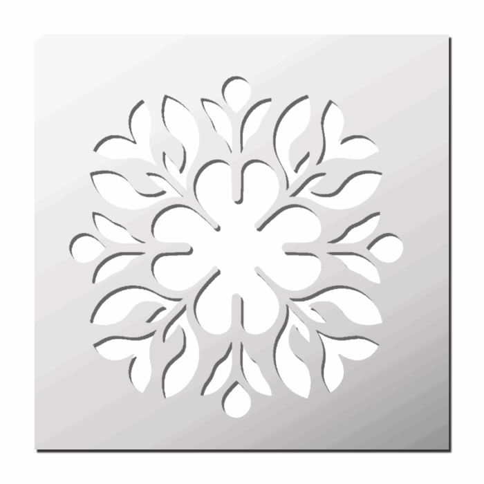 Pochoir Fleur