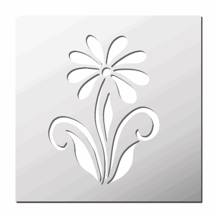 Pochoir Fleur