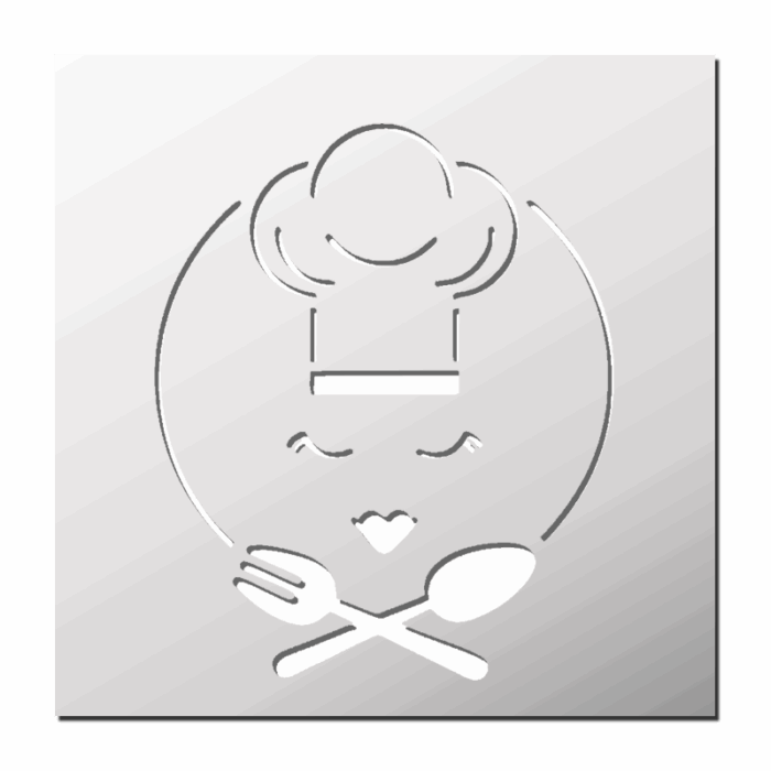 Pochoir Cheffe Cuisine