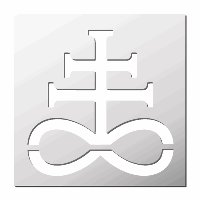 Pochoir Croix Léviathan