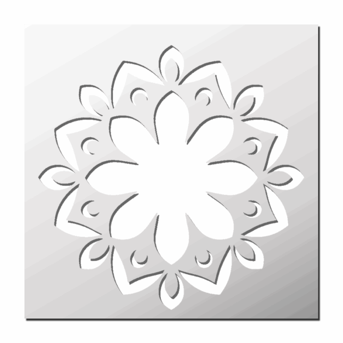 Pochoir Fleur