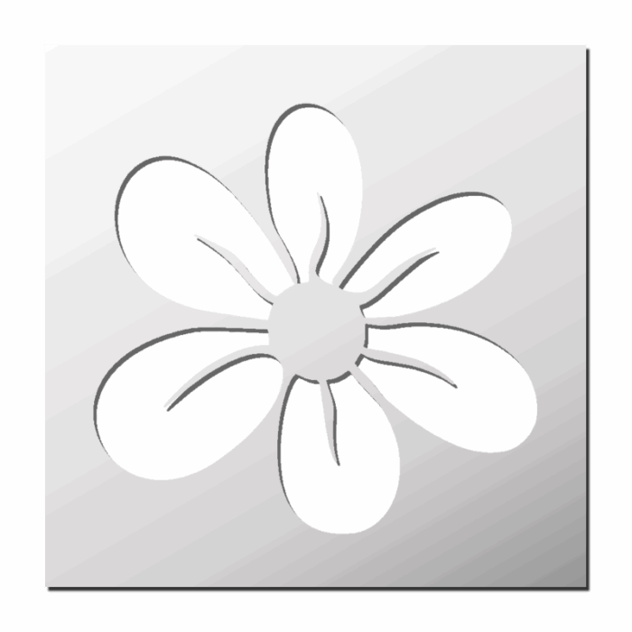 Pochoir Fleur