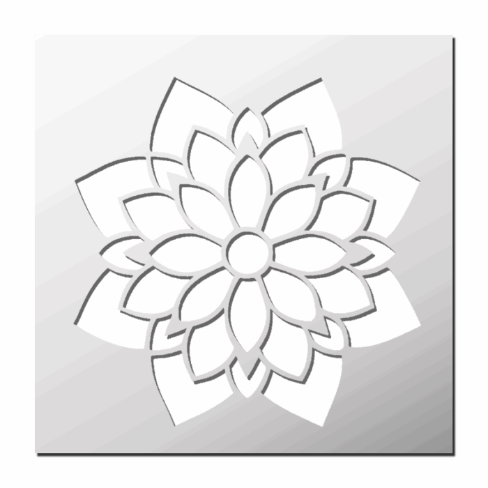 Pochoir Fleur