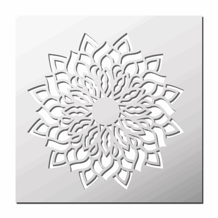 Pochoir Mandala