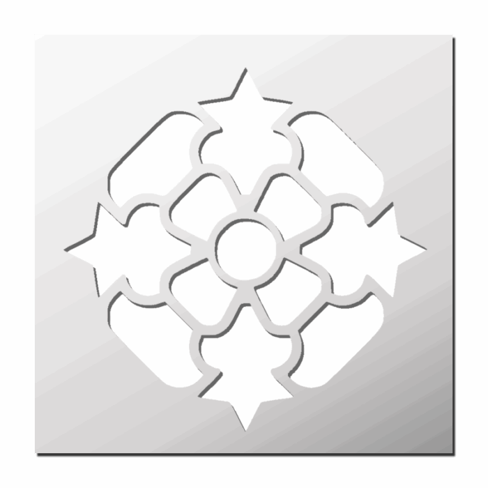 Pochoir Fleur