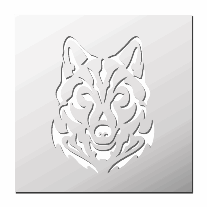 Pochoir Loup