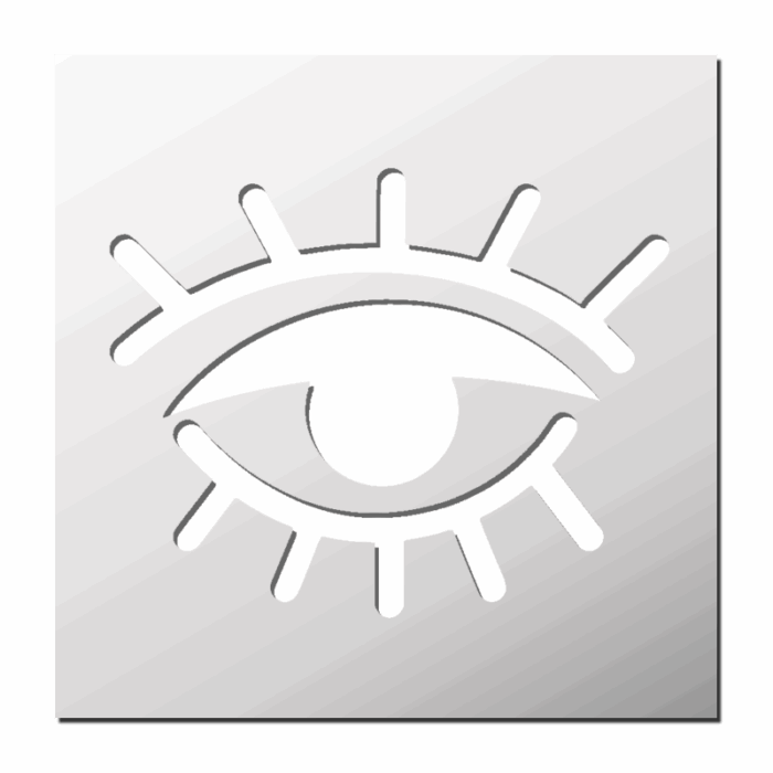 Pochoir Oeil