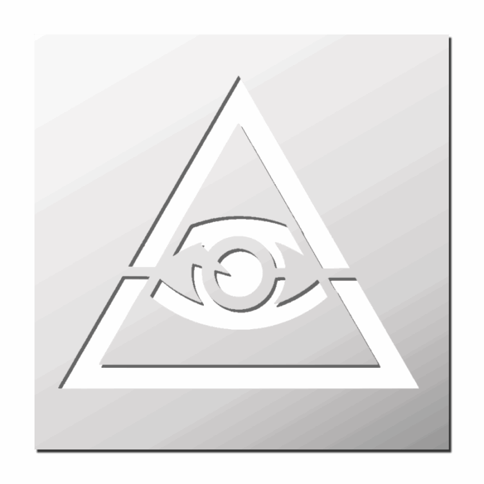 Pochoir Pyramide des yeux
