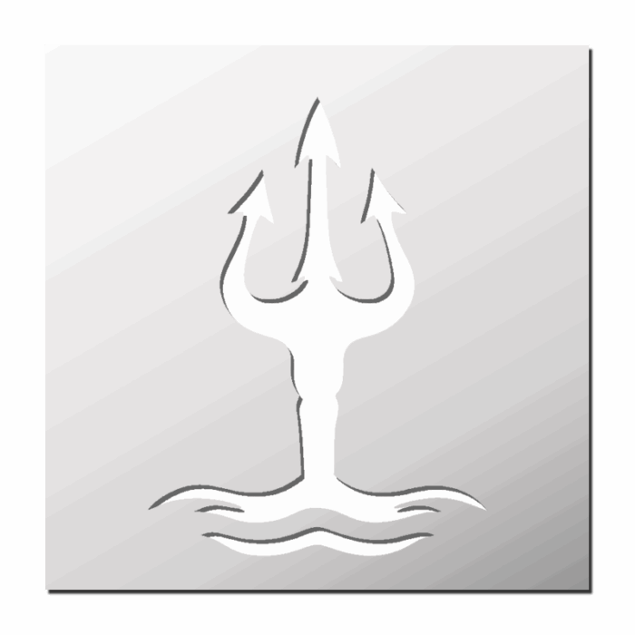 Pochoir Trident