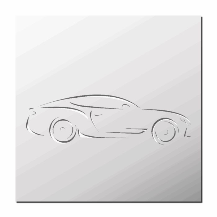 Pochoir Voiture