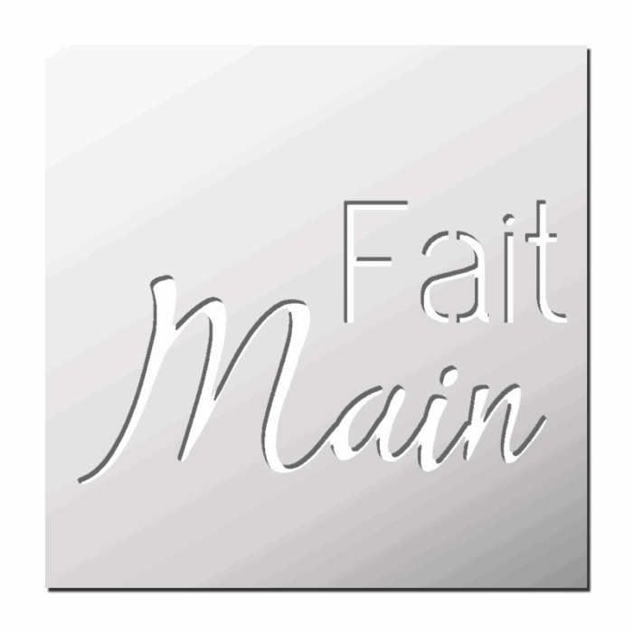 Pochoir Fait Main