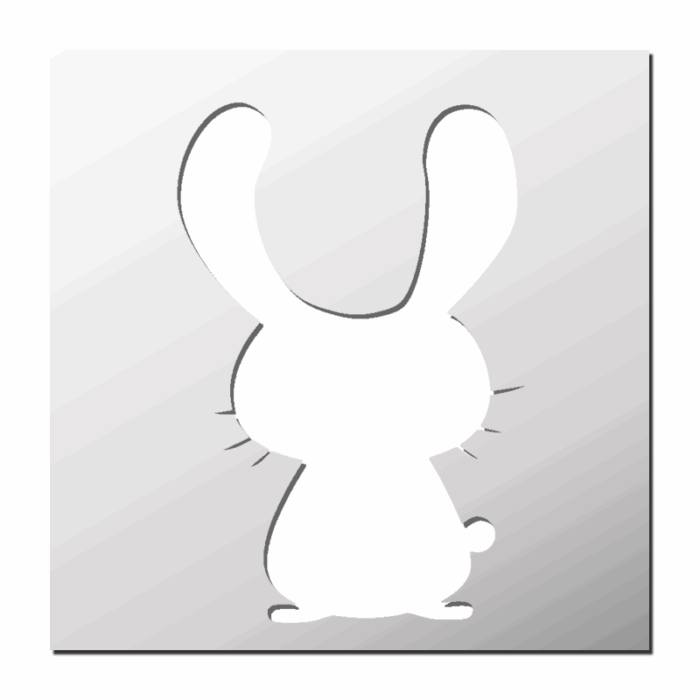 Pochoir Lapin