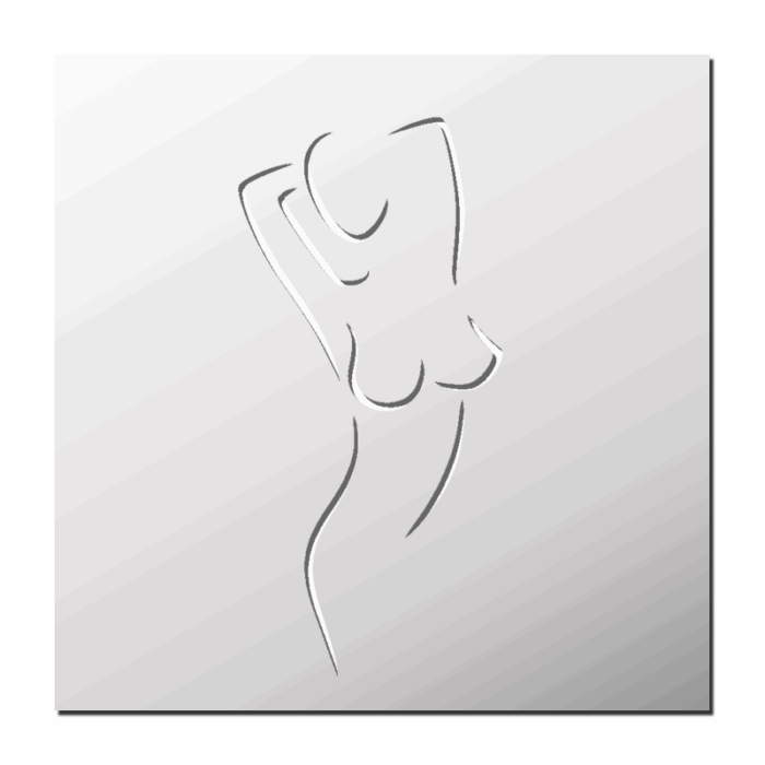 Pochoir Silhouette Femme
