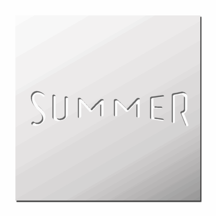 Pochoir SUMMER