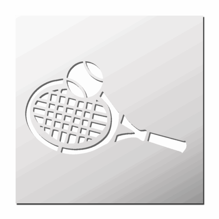 Pochoir Tennis