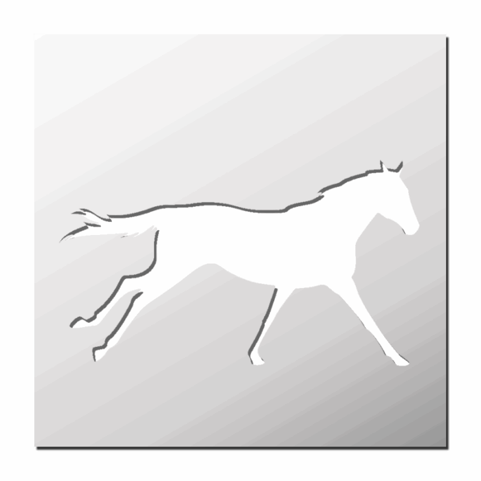 Pochoir Cheval