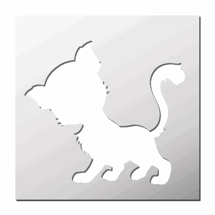 Pochoir Chat