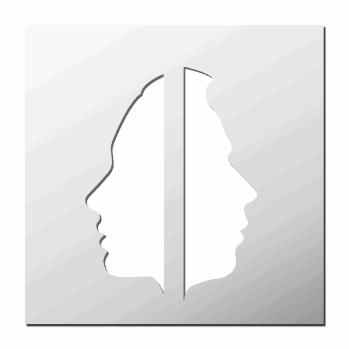 Pochoir Visage