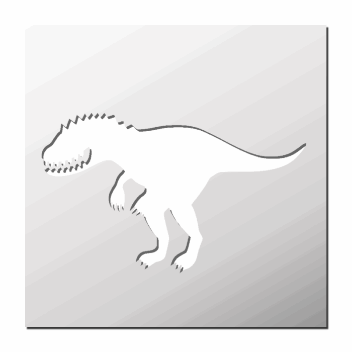 Pochoir Dinosaure