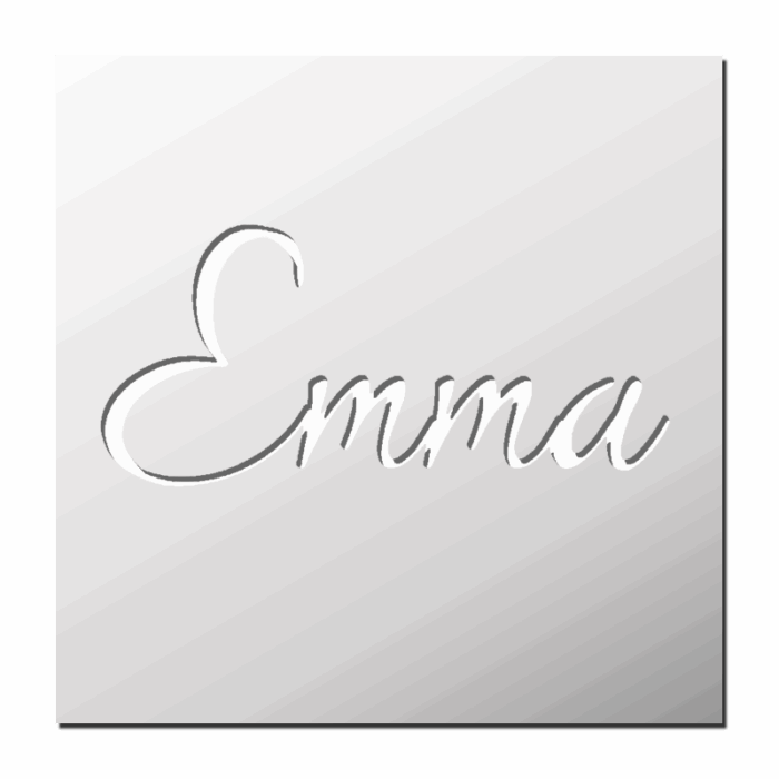 Pochoir Prénom Emma