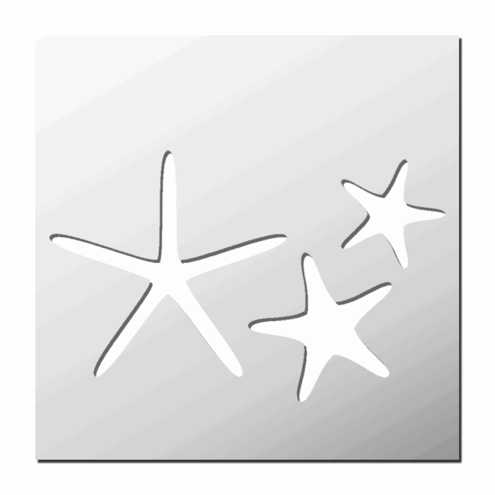 Pochoir Etoiles de Mer