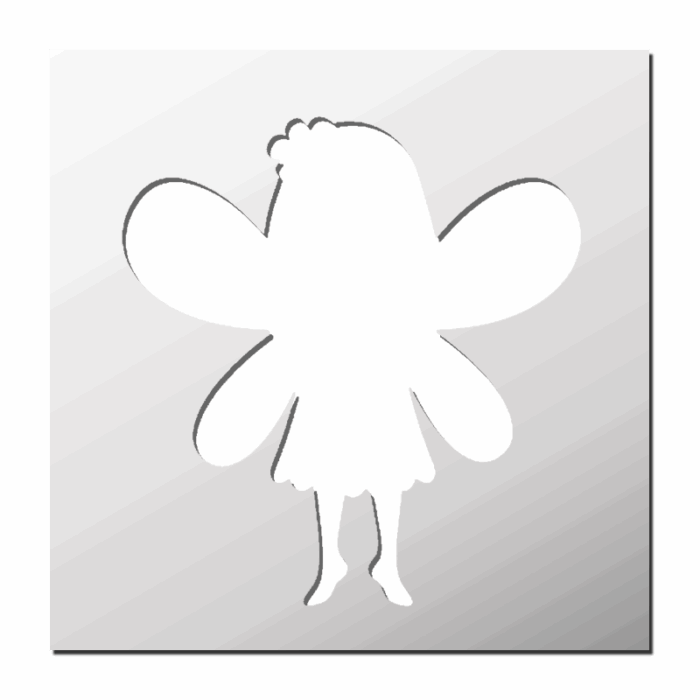 Pochoir Fée