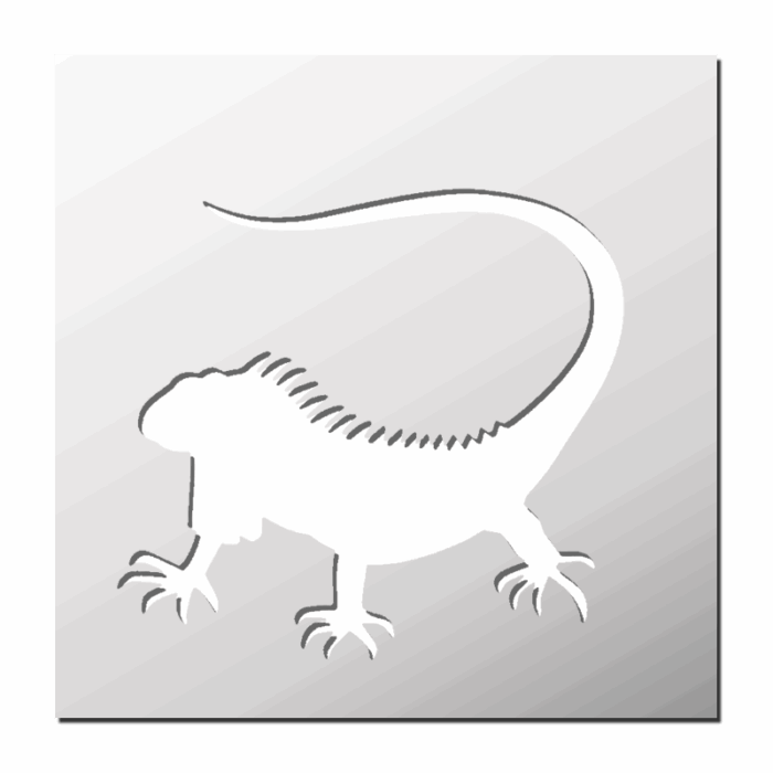 Pochoir Lézard