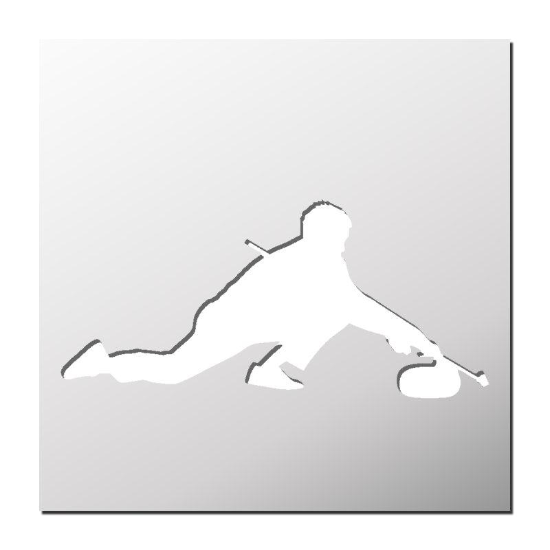 Pochoir Curling