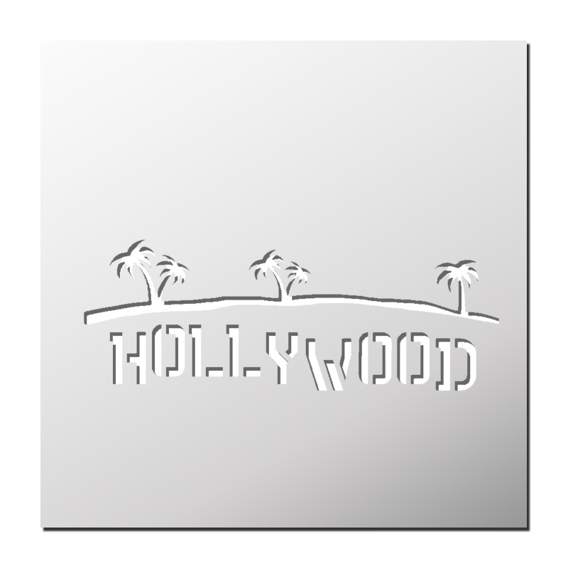 Pochoir Hollywood