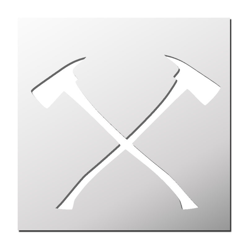 Pochoir Symbole Pompier