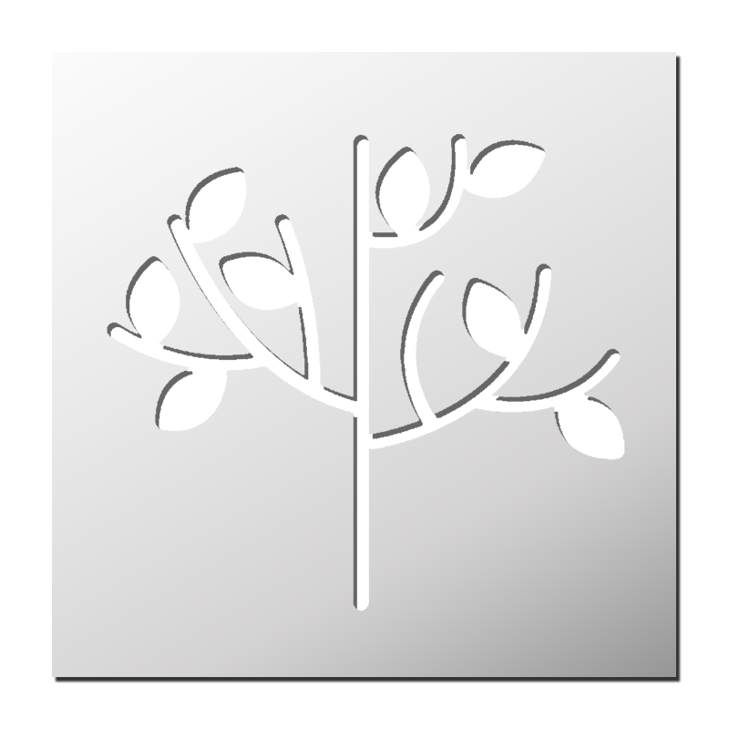 Pochoir Arbre