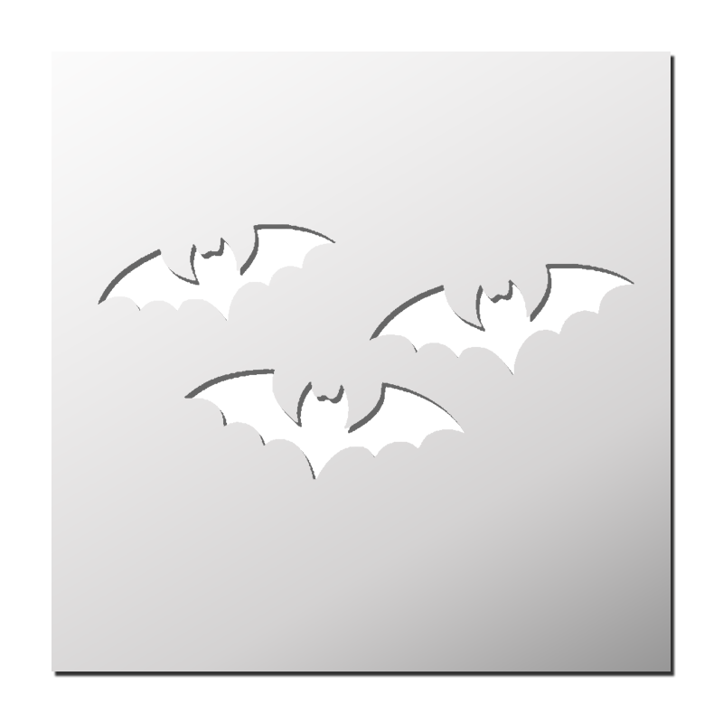 Pochoir Chauves-Souris