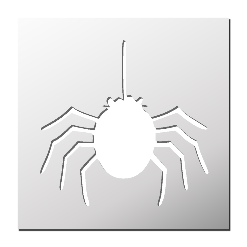 Pochoir Araignée