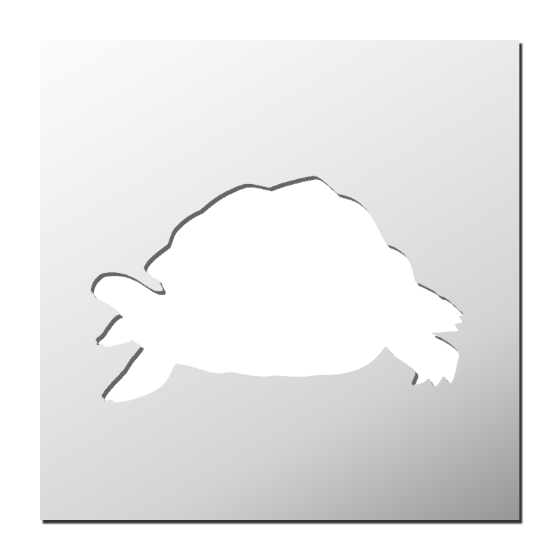 Pochoir Tortue