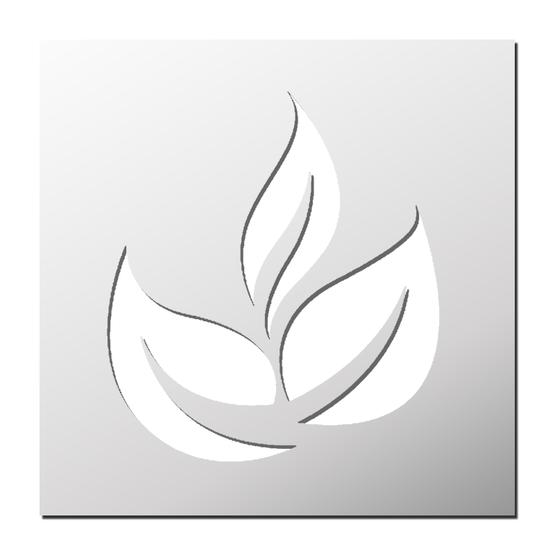 Pochoir Feuilles