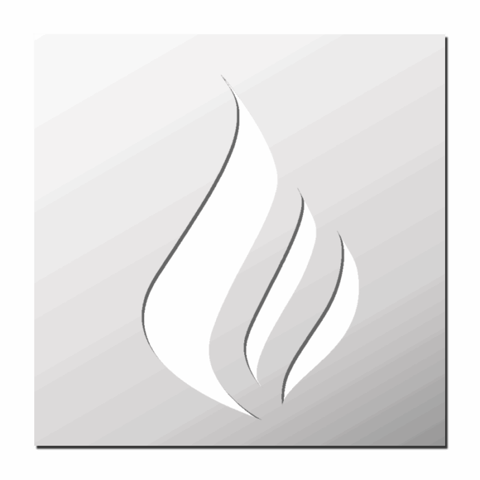 Pochoir Flamme
