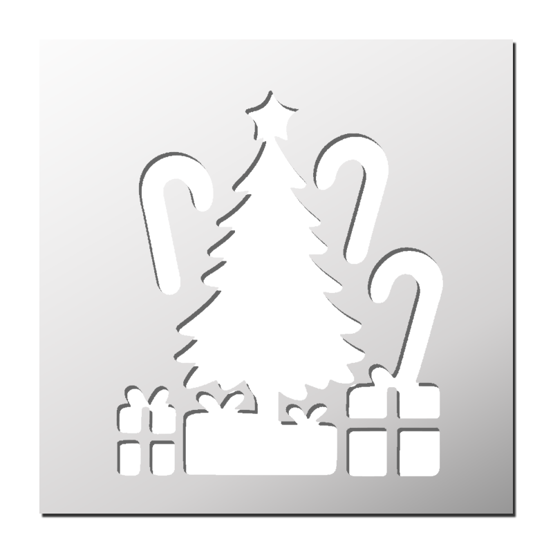 Pochoir Noël